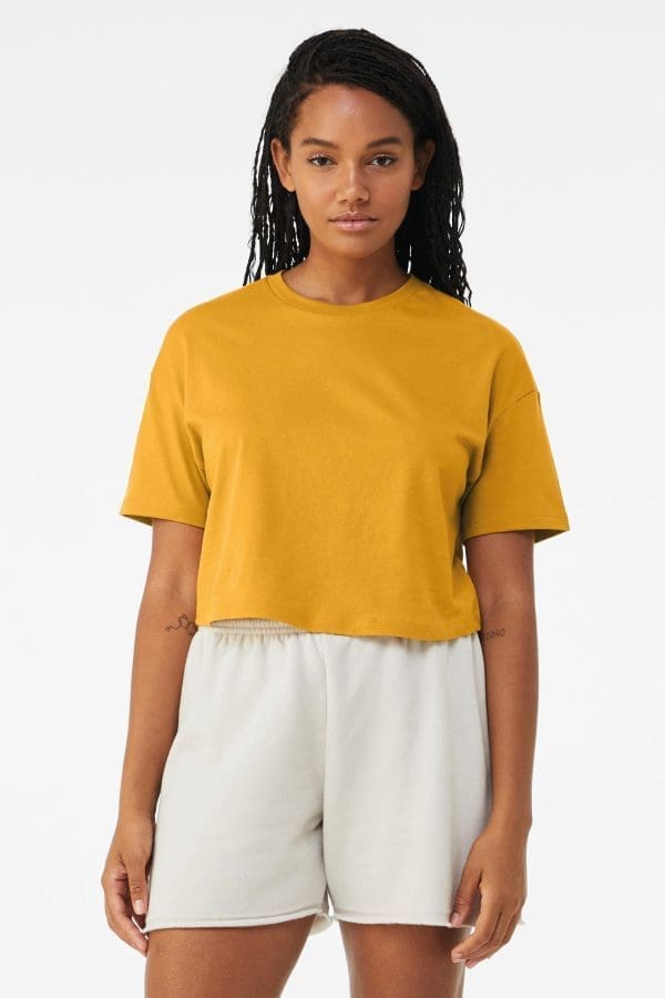 T-shirt crop femme – Image 3
