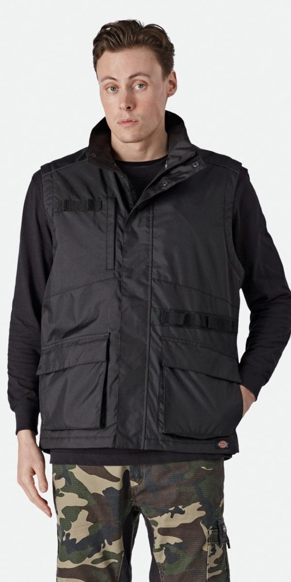 Bodywarmer UTILITY homme (BW7020) – Image 3