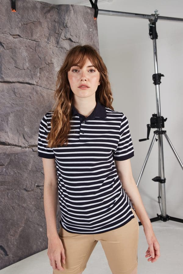 Polo jersey à rayures – Image 4