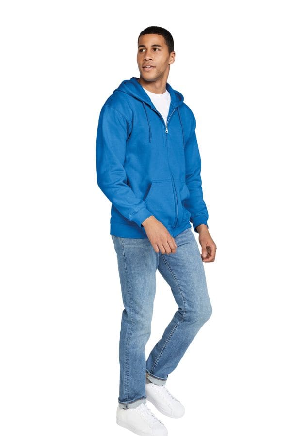 Sweat-shirt homme zippé capuche Heavy Blend™ – Image 3