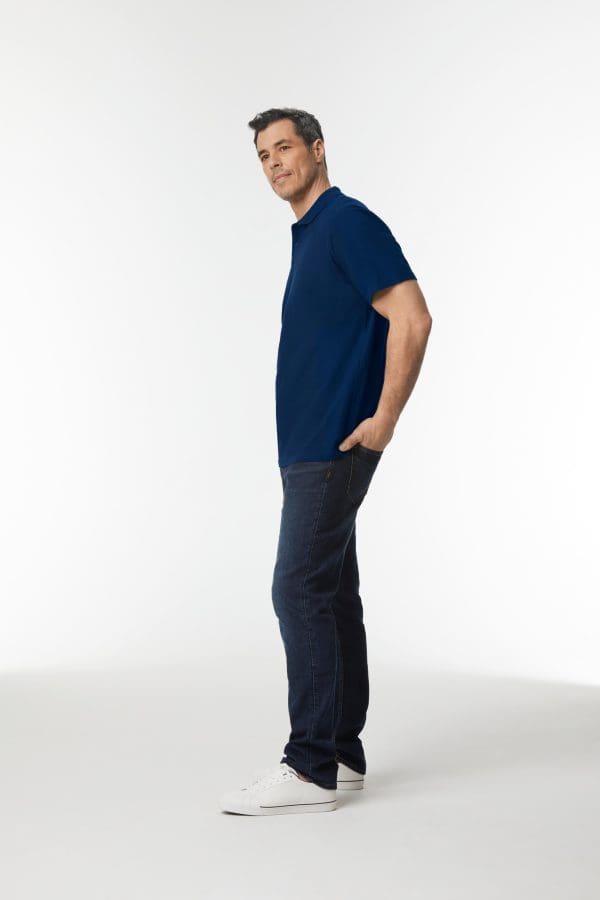 Polo Homme Softstyle Double Piqué – Image 4