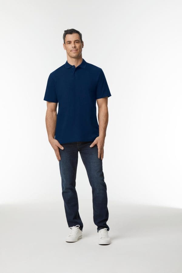 Polo Homme Softstyle Double Piqué – Image 5