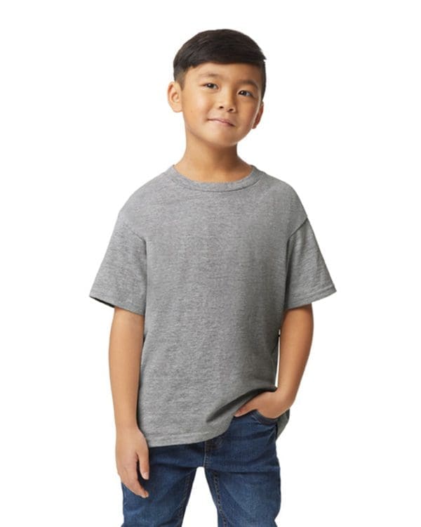T-shirt enfant softstyle midweight – Image 10