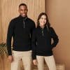 Sweat-shirt col zippé unisexe – Image 3
