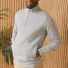 Sweat-shirt col zippé unisexe – Image 6