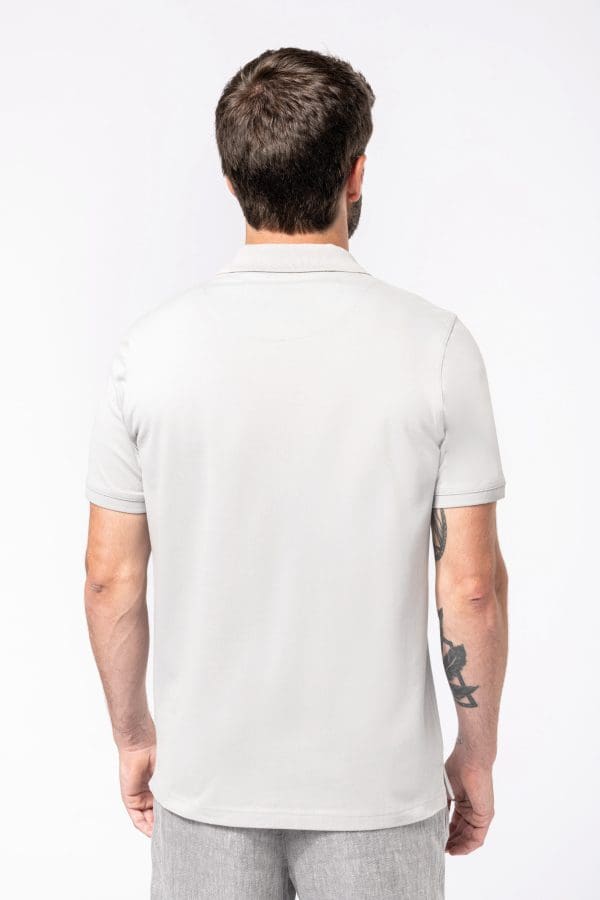 Polo piqué manches courtes homme – Image 3
