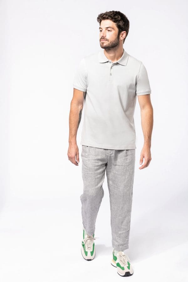 Polo piqué manches courtes homme – Image 4