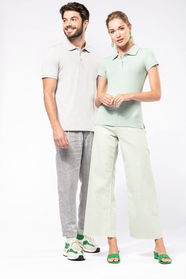 Polo piqué manches courtes femme – Image 7