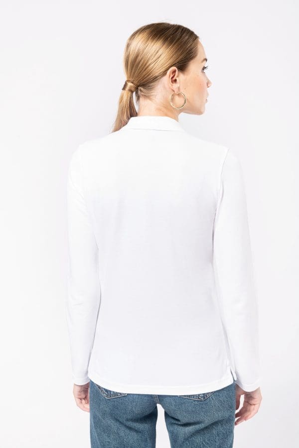 Polo manches longues femme – Image 3
