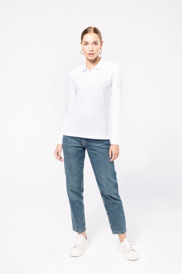 Polo manches longues femme – Image 5