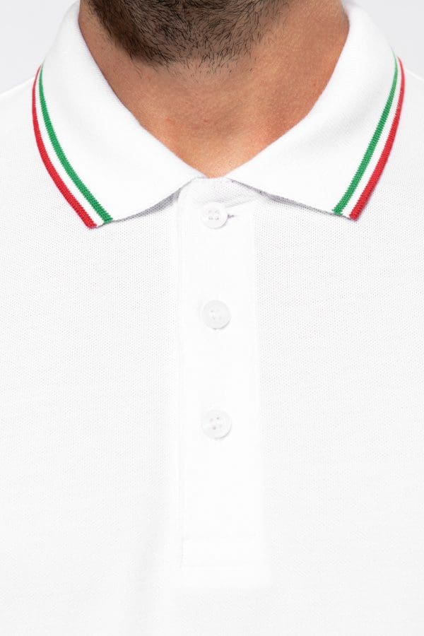 Polo maille piquée manches courtes homme – Image 11