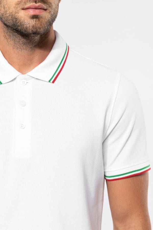 Polo maille piquée manches courtes homme – Image 12