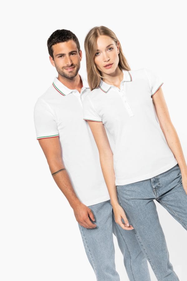Polo maille piquée manches courtes homme – Image 8