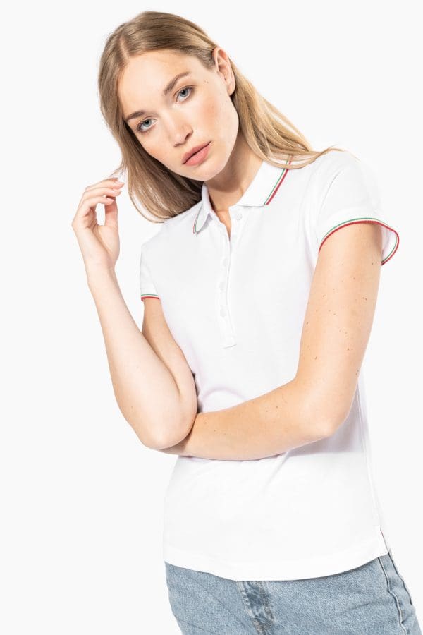 Polo manches courtes femme – Image 4