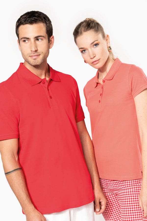 Polo piqué manches courtes femme – Image 6