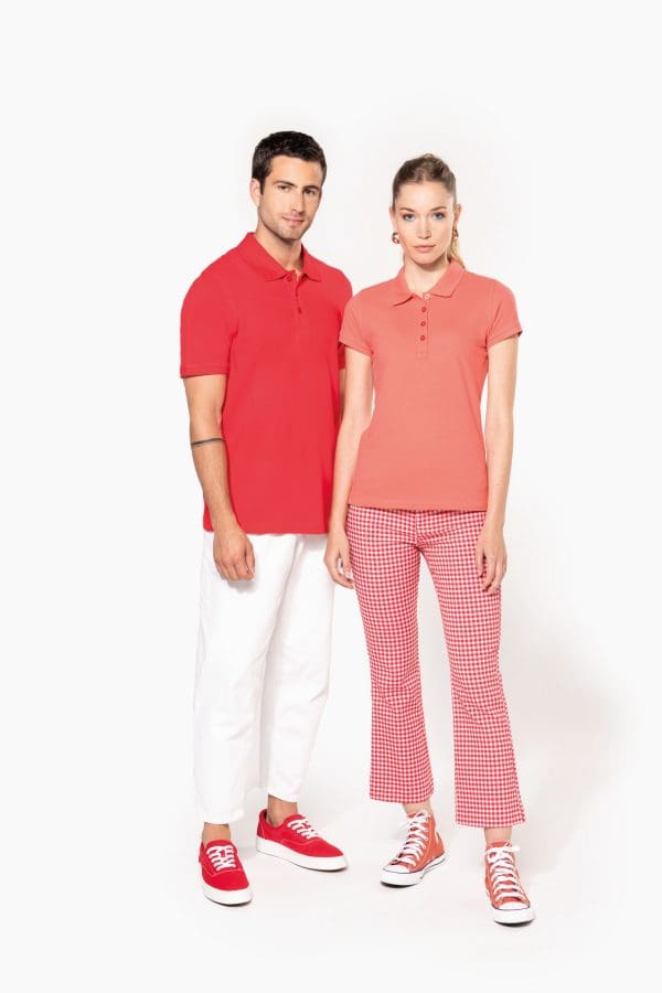 Polo piqué manches courtes femme – Image 7