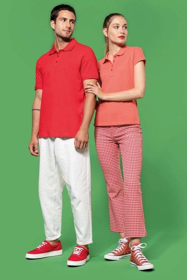 Polo piqué manches courtes femme – Image 9