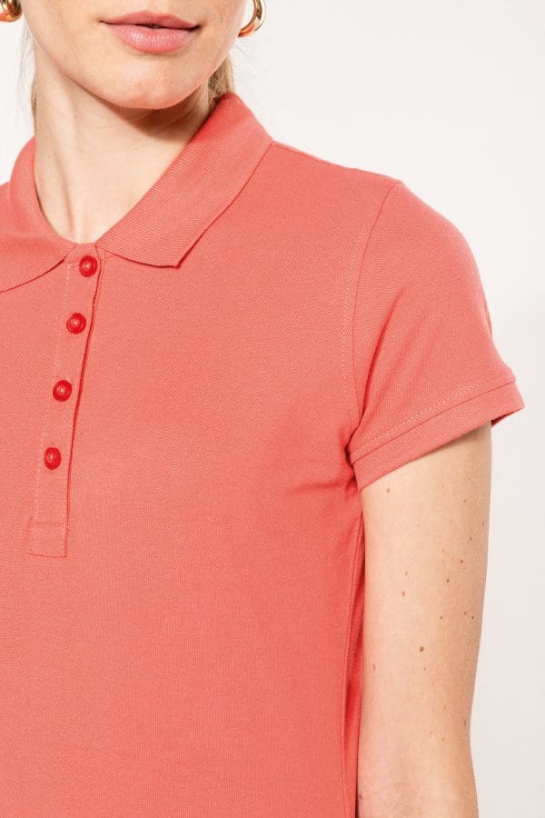 Polo piqué manches courtes femme – Image 10