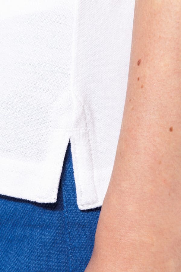 Polo piqué bicolore femme – Image 9