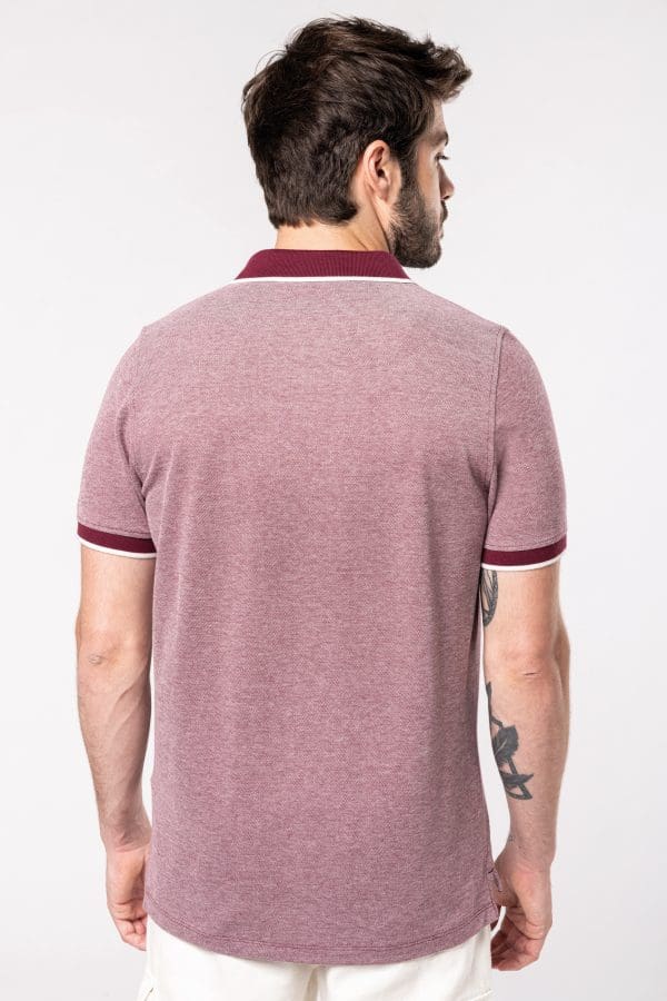 Polo bicolore homme – Image 3