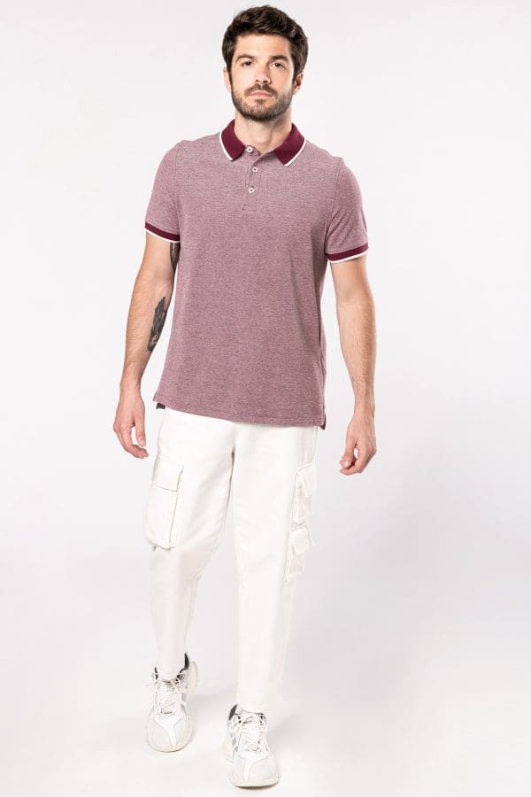 Polo bicolore homme – Image 6