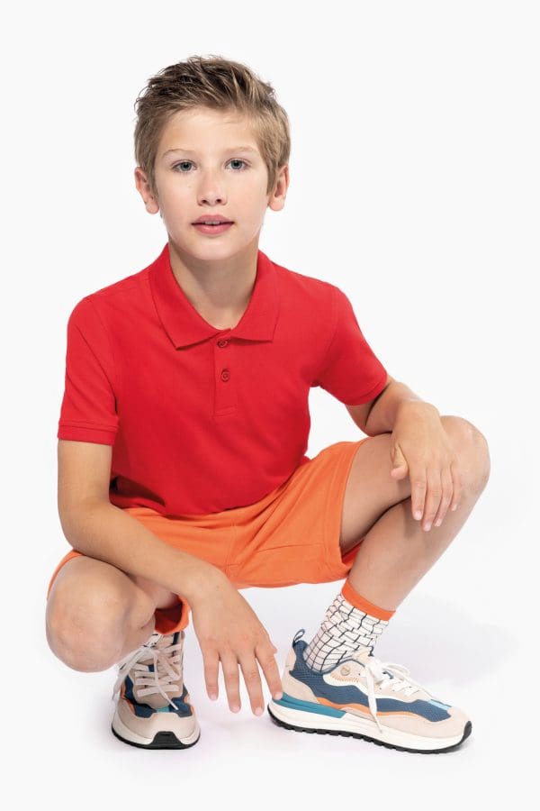 Polo manches courtes enfant – Image 5