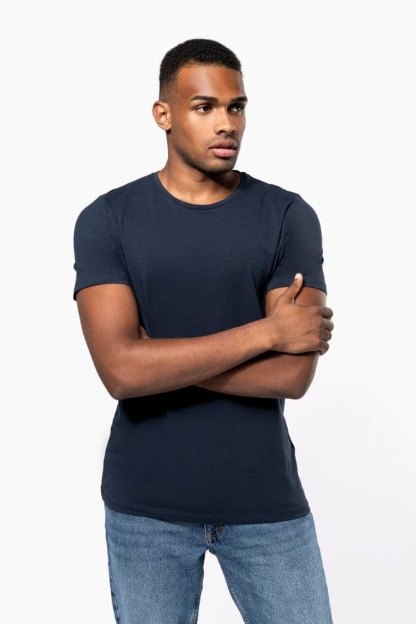 T-shirt col rond manches courtes homme – Image 4