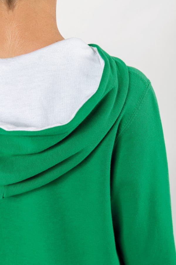 Sweat-shirt capuche contrastée enfant – Image 8