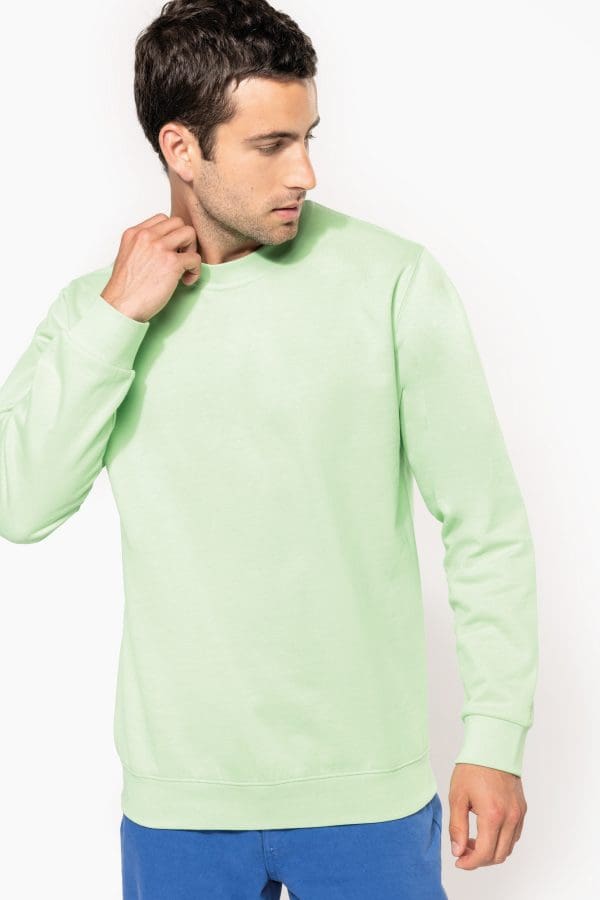 Sweat-shirt col rond unisexe – Image 3