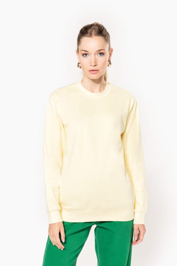 Sweat-shirt col rond unisexe – Image 6