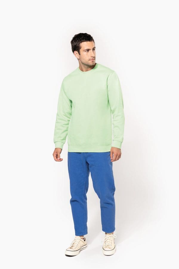 Sweat-shirt col rond unisexe – Image 5