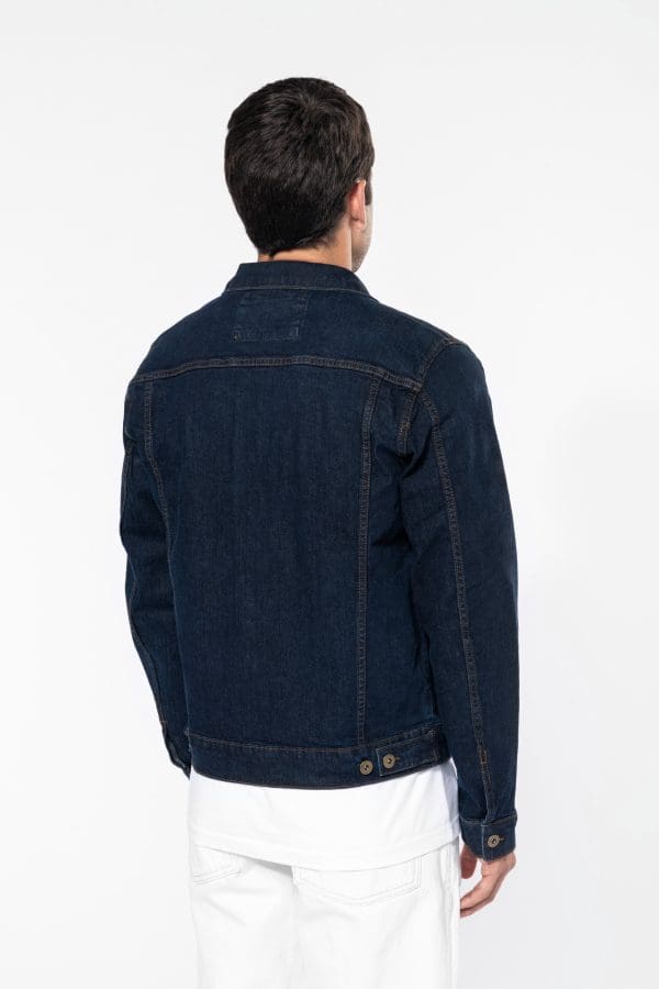 Blouson denim non doublé homme – Image 3