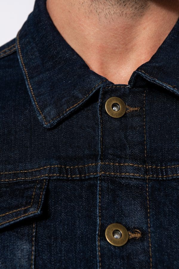 Blouson denim non doublé homme – Image 8