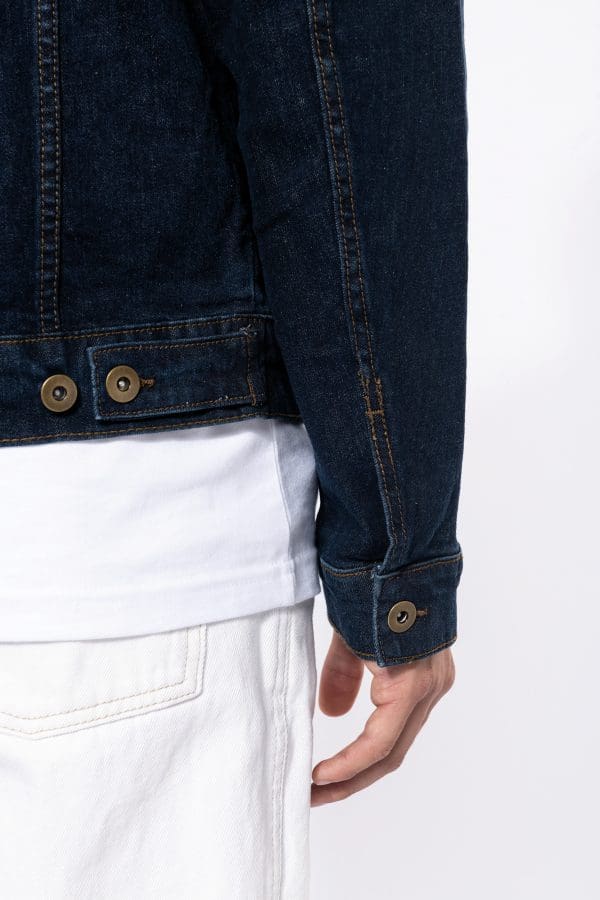 Blouson denim non doublé homme – Image 10