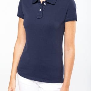 Polo manches courtes femme