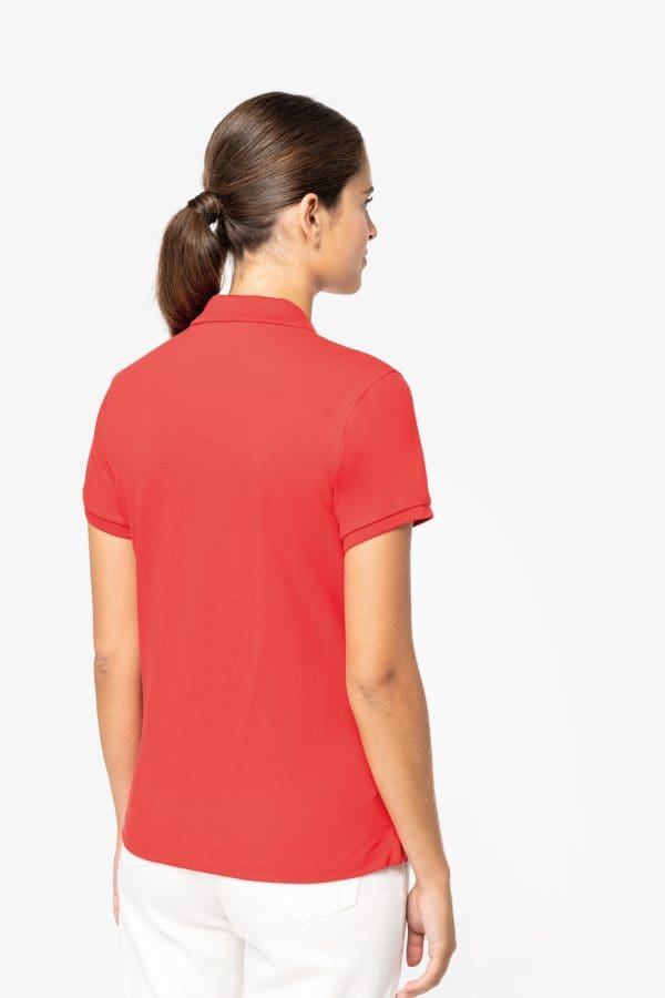 Polo écoresponsable maille piquée femme – Image 5