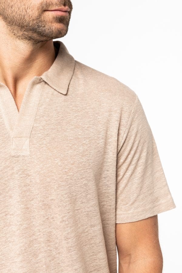 Polo en lin homme – Image 8
