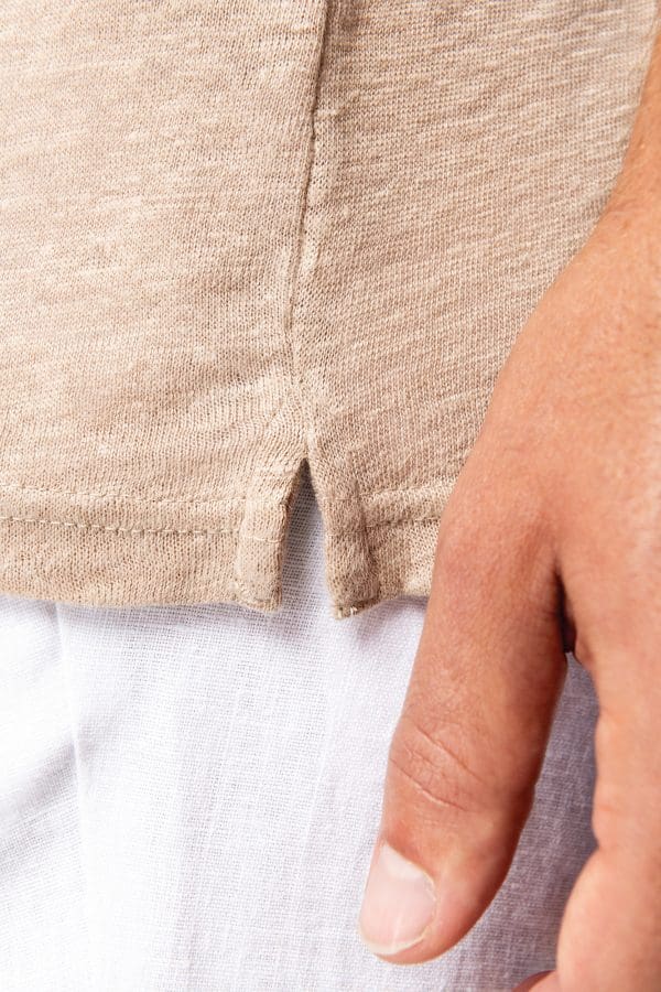Polo en lin homme – Image 9