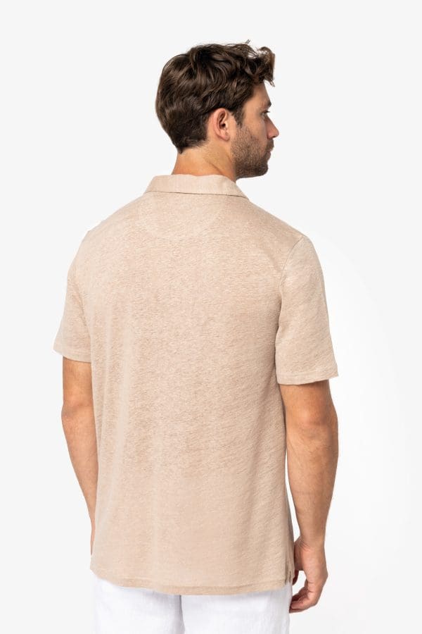 Polo en lin homme – Image 5