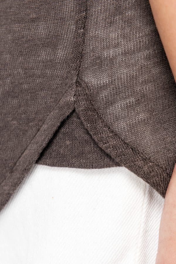 Polo en lin femme – Image 9