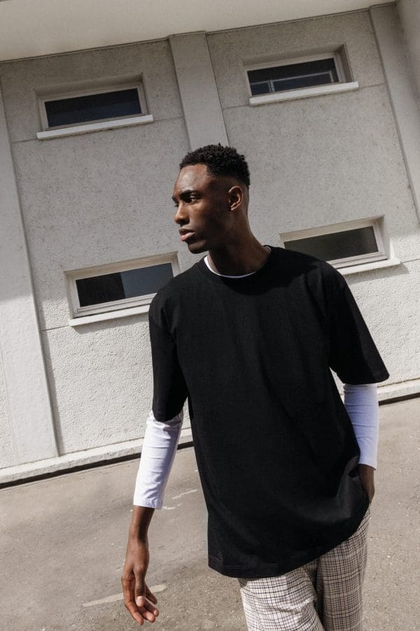 T-shirt écoresponsable oversize homme – Image 6