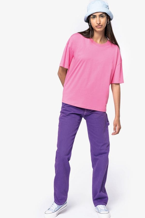 T-shirt écoresponsable oversize femme – Image 3