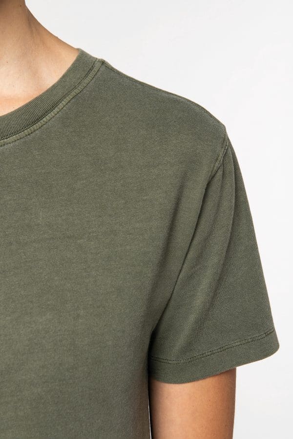 T-shirt écoresponsable délavé femme – Image 8
