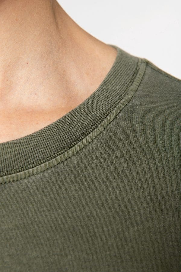 T-shirt écoresponsable délavé femme – Image 7