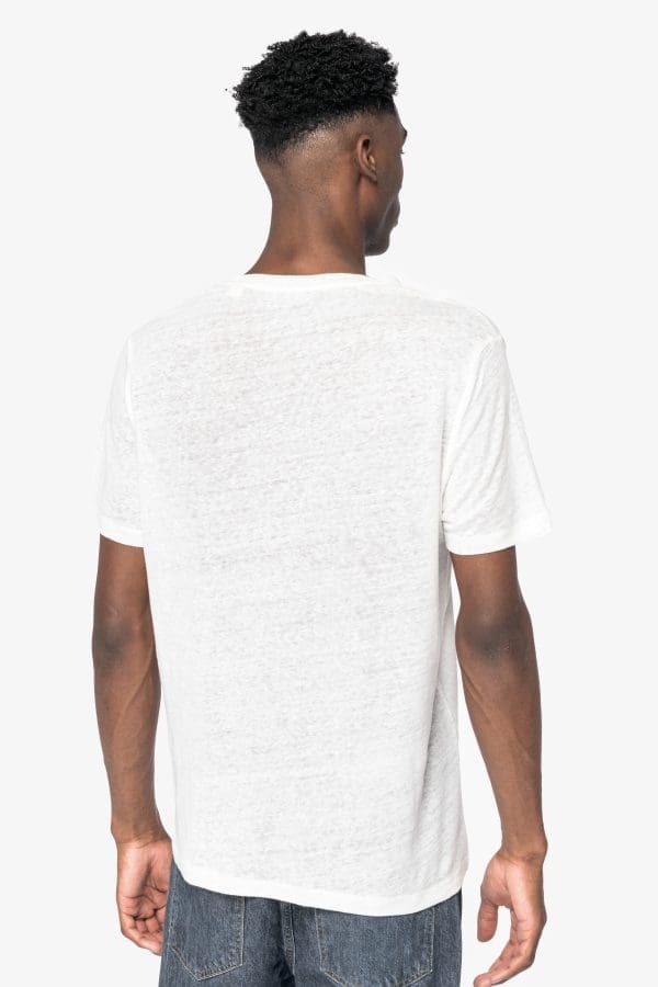 T-shirt en lin homme – Image 4