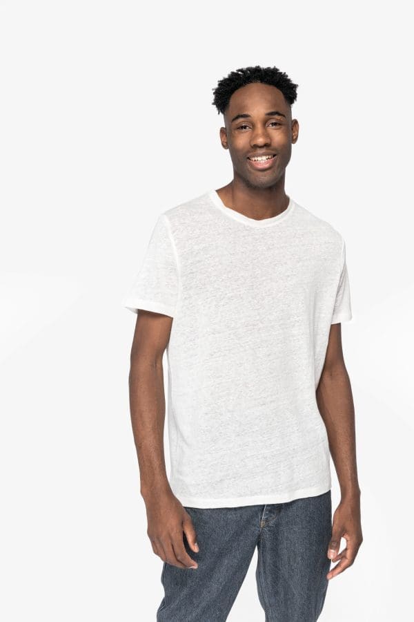 T-shirt en lin homme