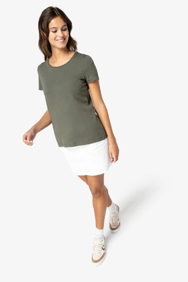 T-shirt écoresponsable en modal femme – Image 3