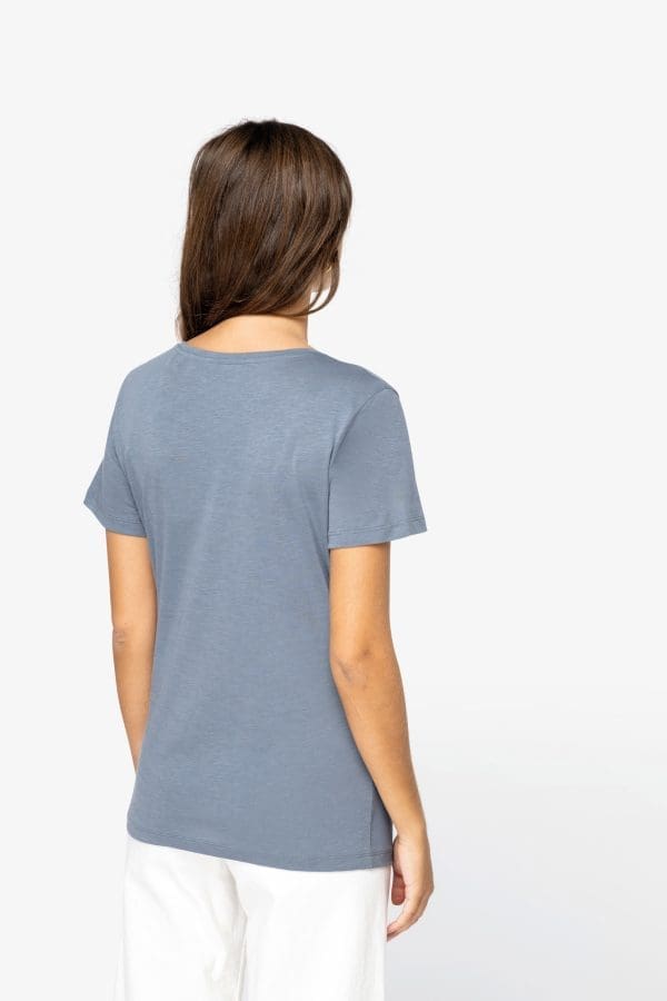 T-shirt écoresponsable slub femme – Image 5