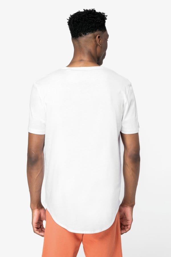 T-shirt écoresponsable bas arrondi homme – Image 4