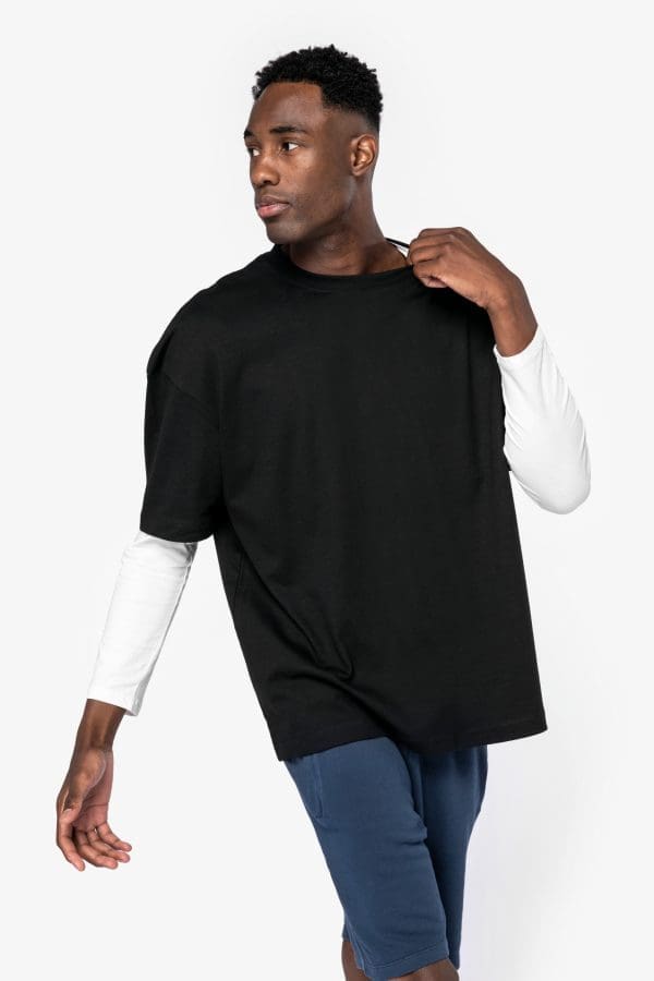T-shirt écoresponsable oversize homme – Image 4